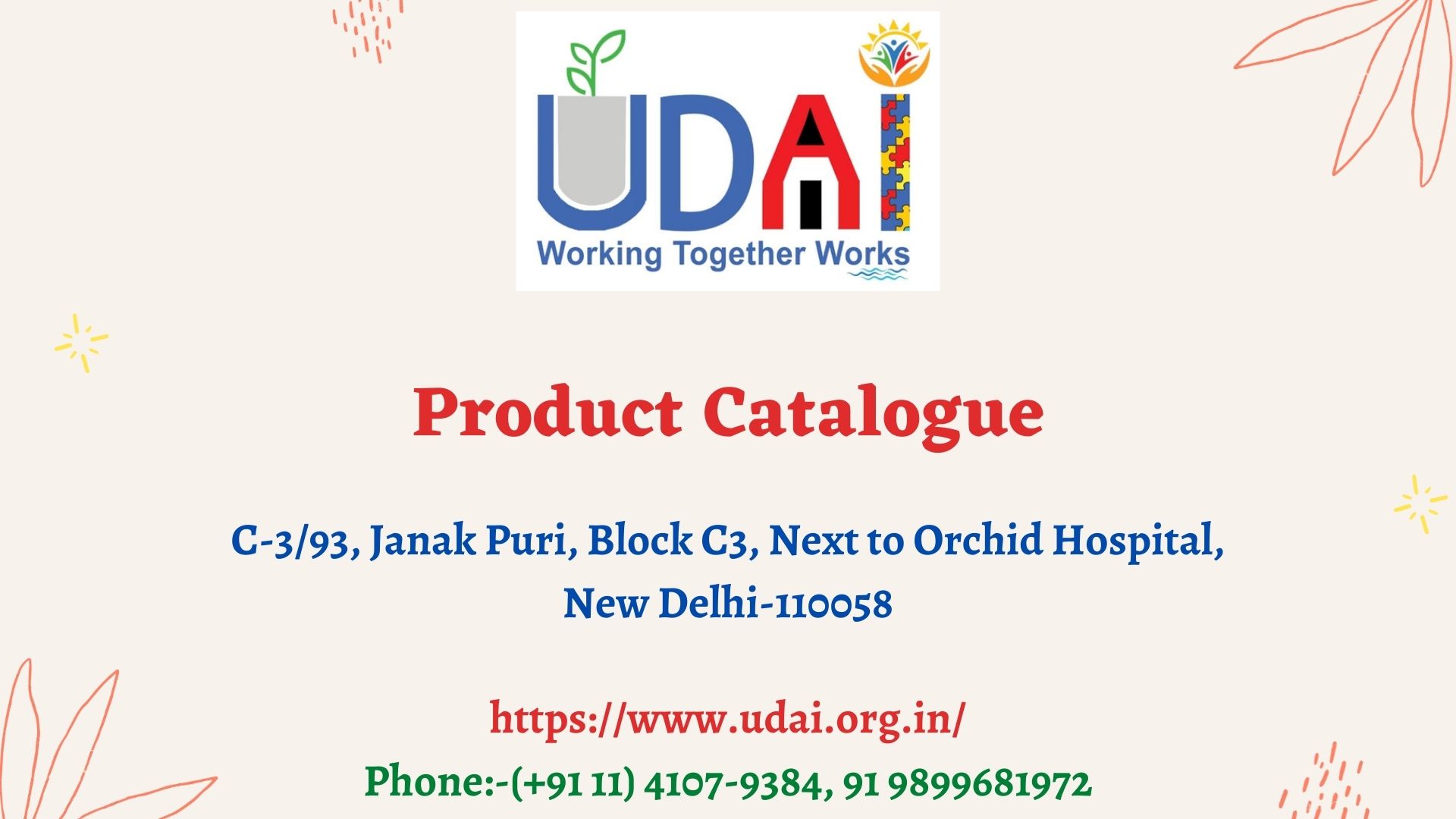 UDAI WORKING TOGETHER WORKS